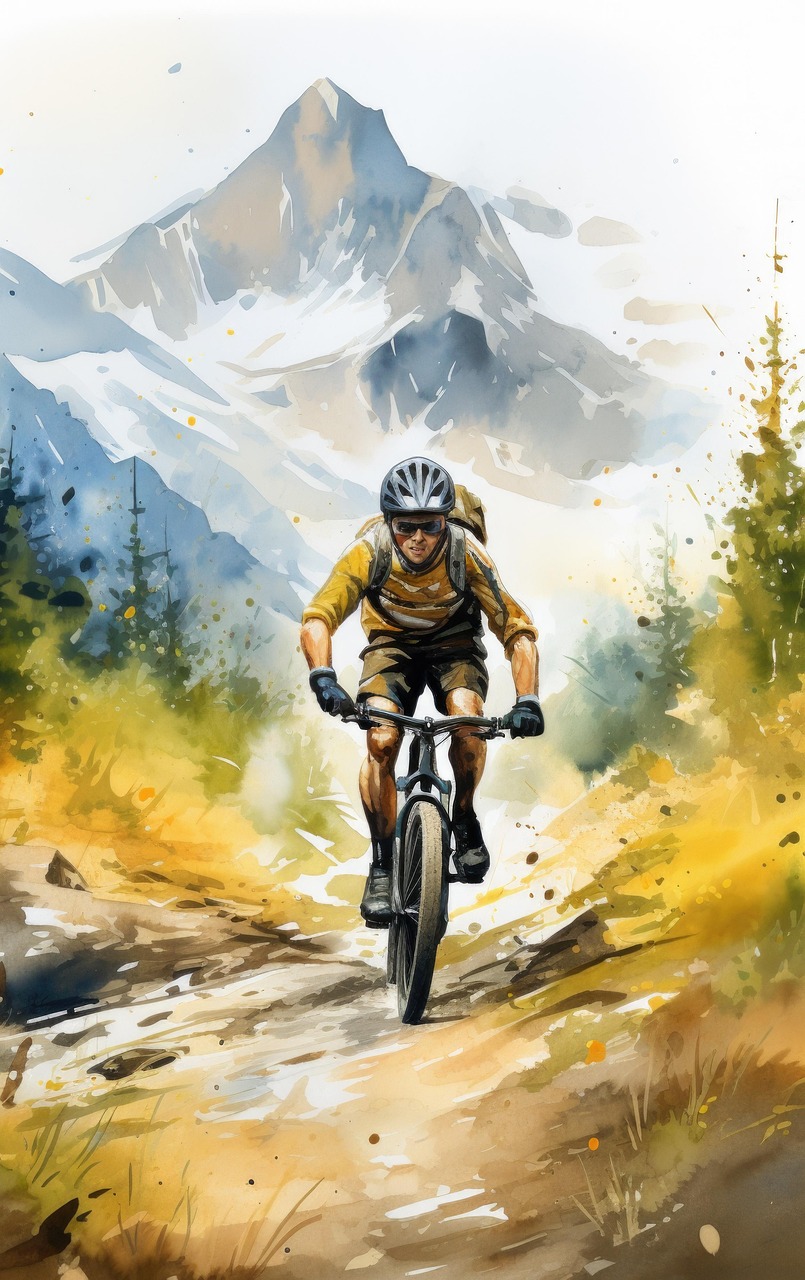 자전거타는 사진