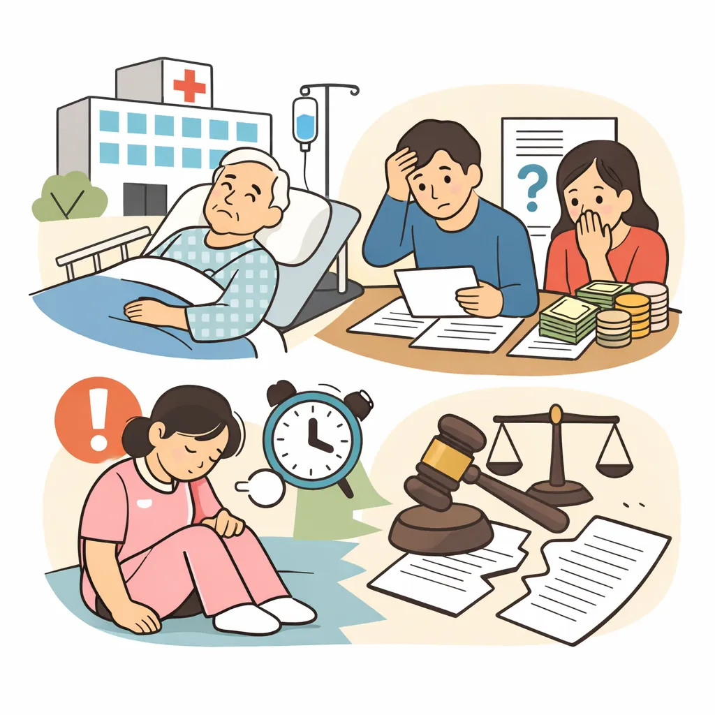 가입 전 꼭 확인해야 할 간병인보험 단점 사례6