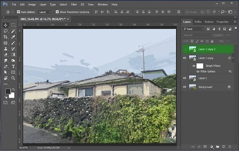adobe-photoshop-포토샵-수채화-효과