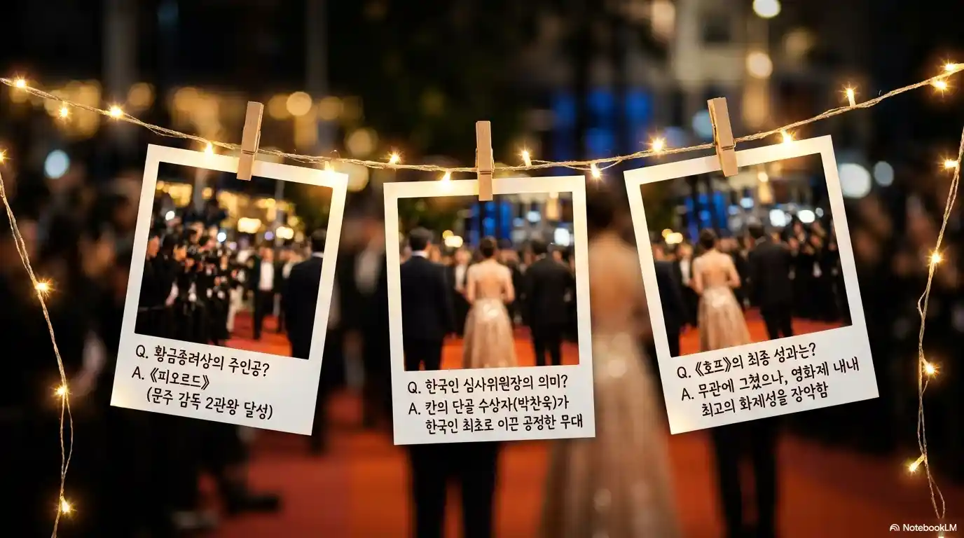 칸 영화제 자주 묻는 질문