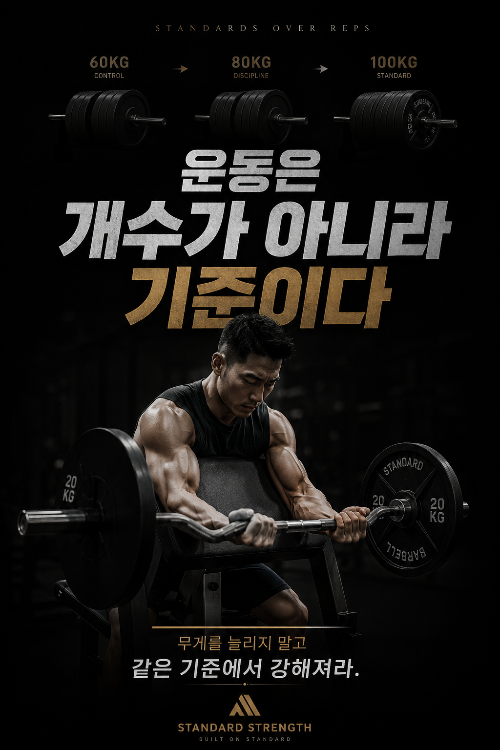 운동은 개수가 아니라 기준이다