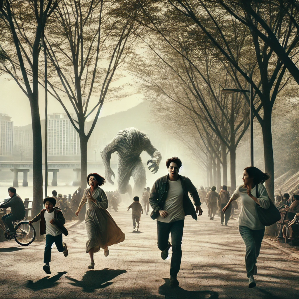 <괴물> 봉준호 감독의 영화 묘사