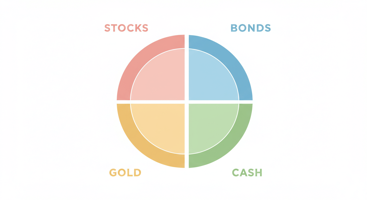 ETF 포트폴리오 10년 장기 리밸런싱 비중 예시