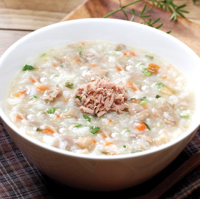 참치죽 만들기