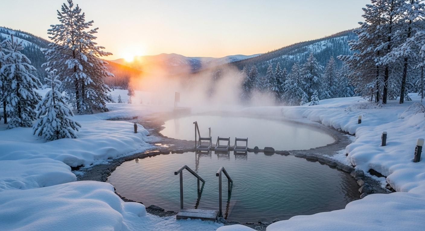 국내 겨울 여행지 온천