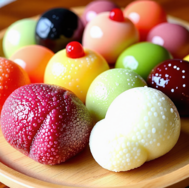 쫀득하고 부드러운 일본식 떡, 모찌(Mochi) 레시피