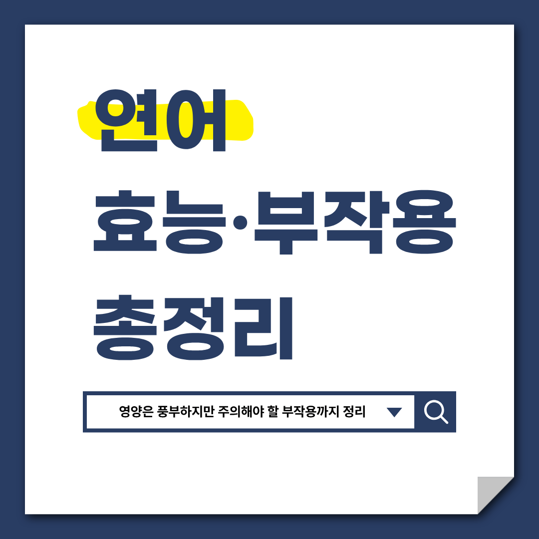 연어 효능 부작용