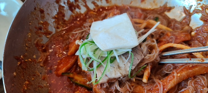 인천 송도 속초코다리냉면 시원한냉면 점심식사 송도맛집 코다리온육수 대기시간 코다리냉면 수육 비빔냉면