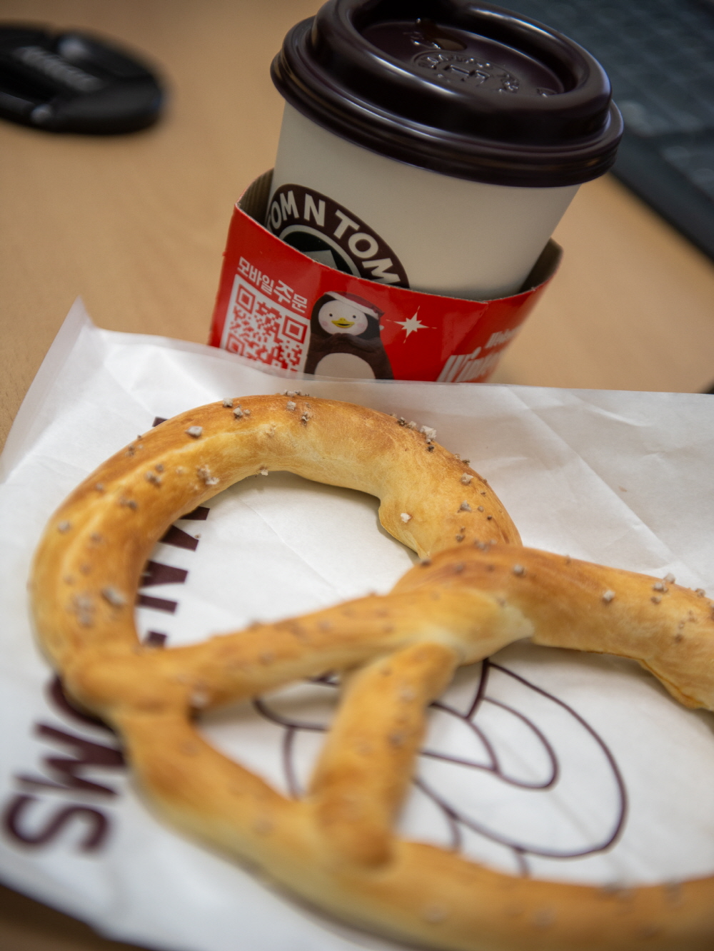 탐앤탐스 오리지널 프레즐 세트