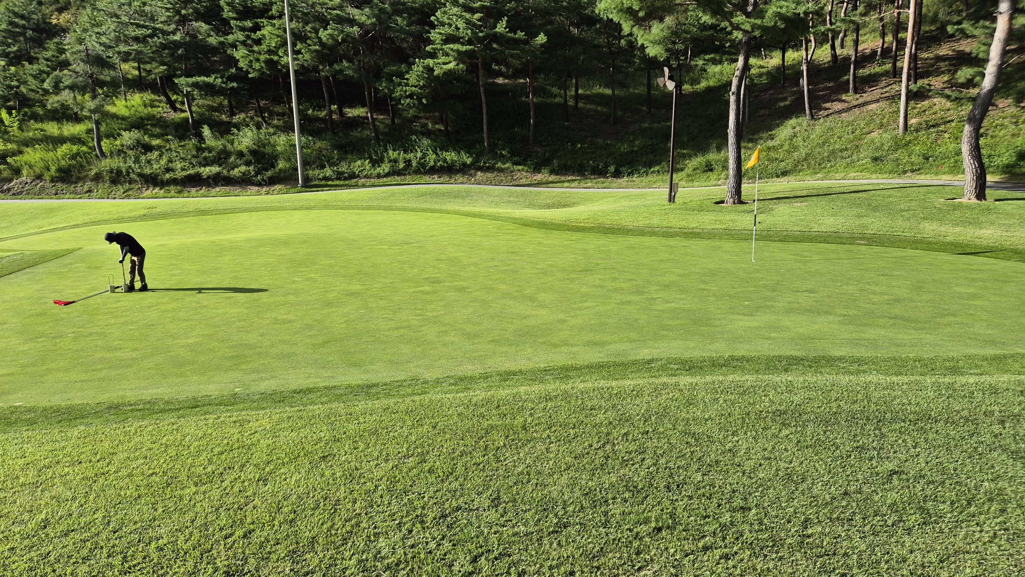 오크힐스cc 그린빠르기 및 난이도