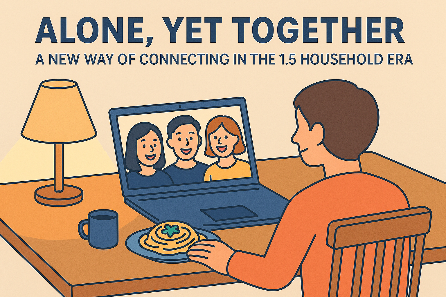 혼자이지만, 함께 존재한다 – 1.5가구 시대의 새로운 관계 방식
