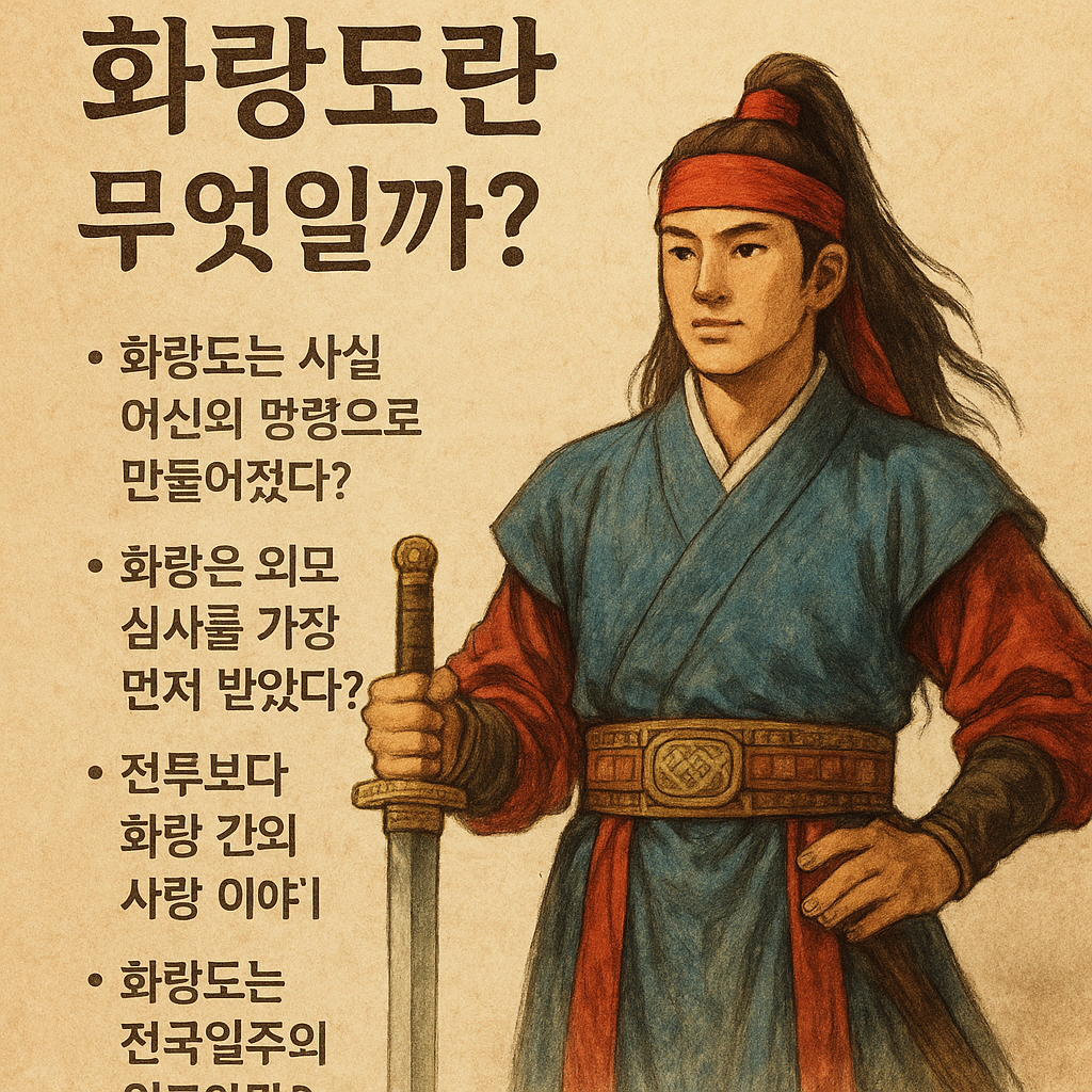 화랑도란 무엇일까? 전쟁보다 더 멋진 전설의 청춘들