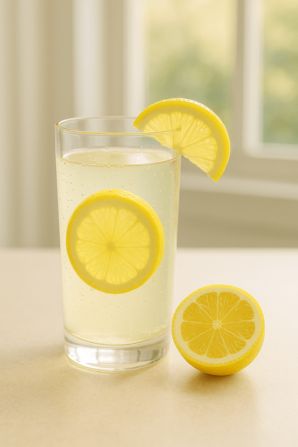 레몬물은 여러가지 효능이 있다