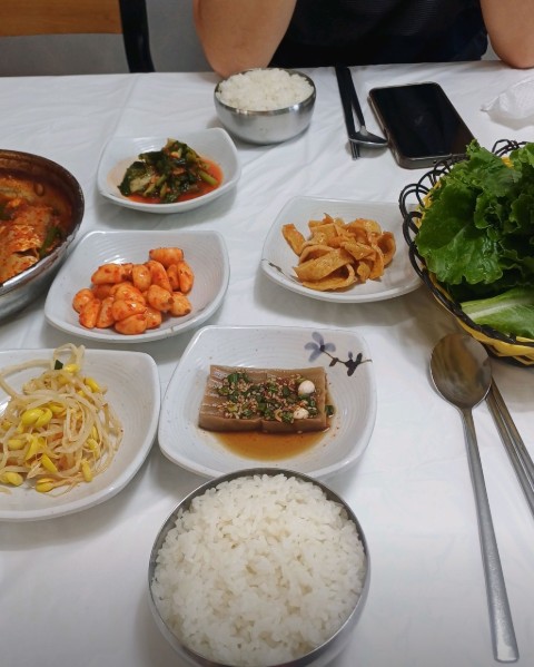 보령 수정식당 메뉴