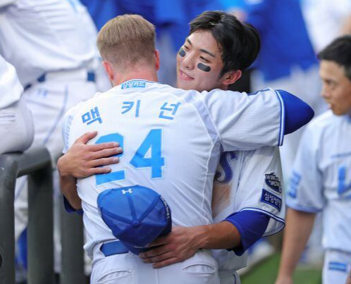 삼성 라이온즈 백정현 승리투수