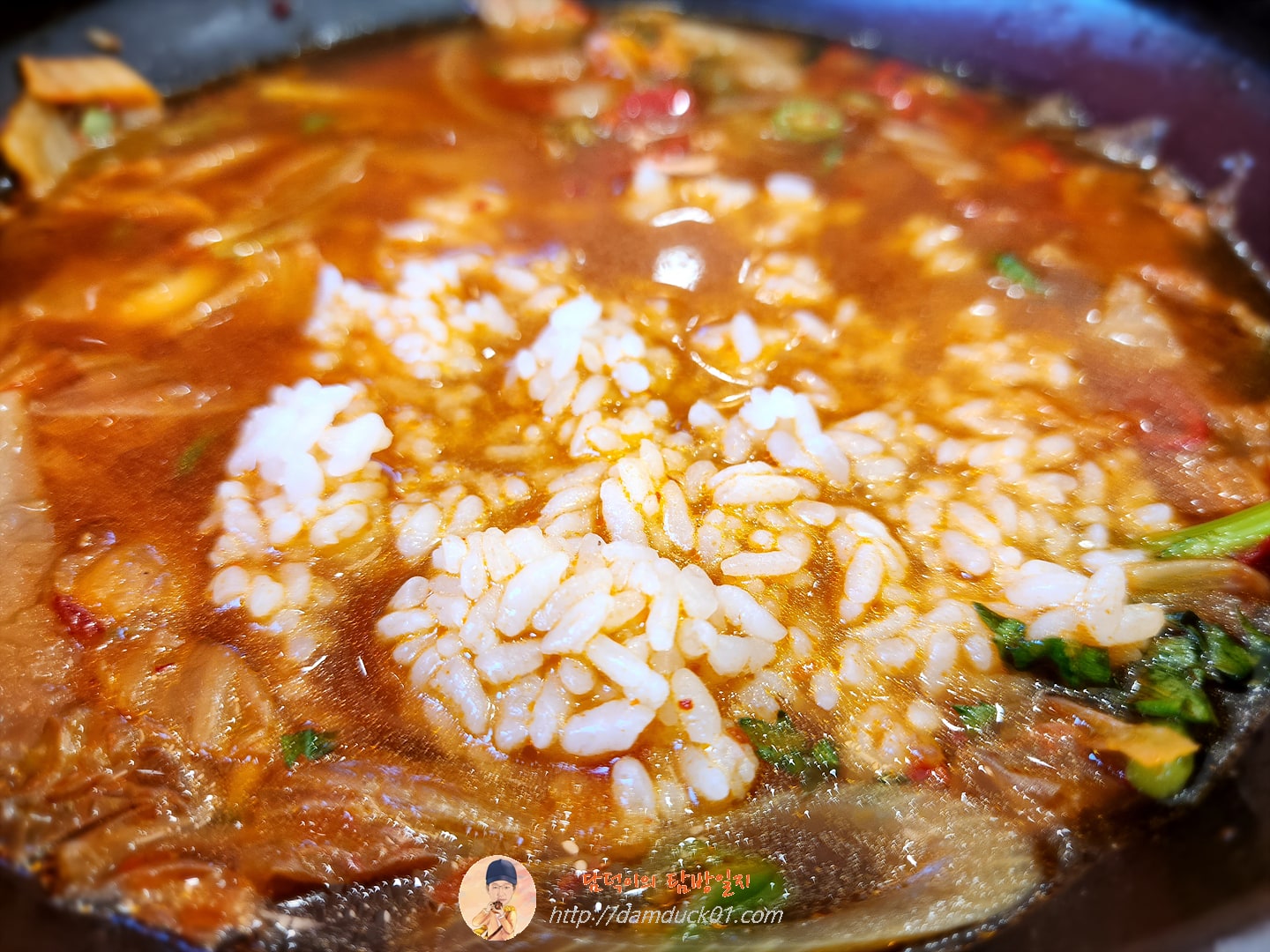 로스카츠 김치우동 나베