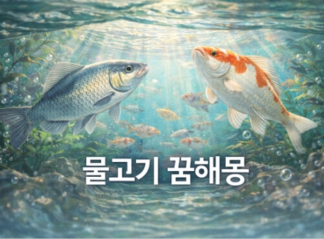 물고기 꿈해몽! 재물 태몽 등 유형 10가지 총정리!