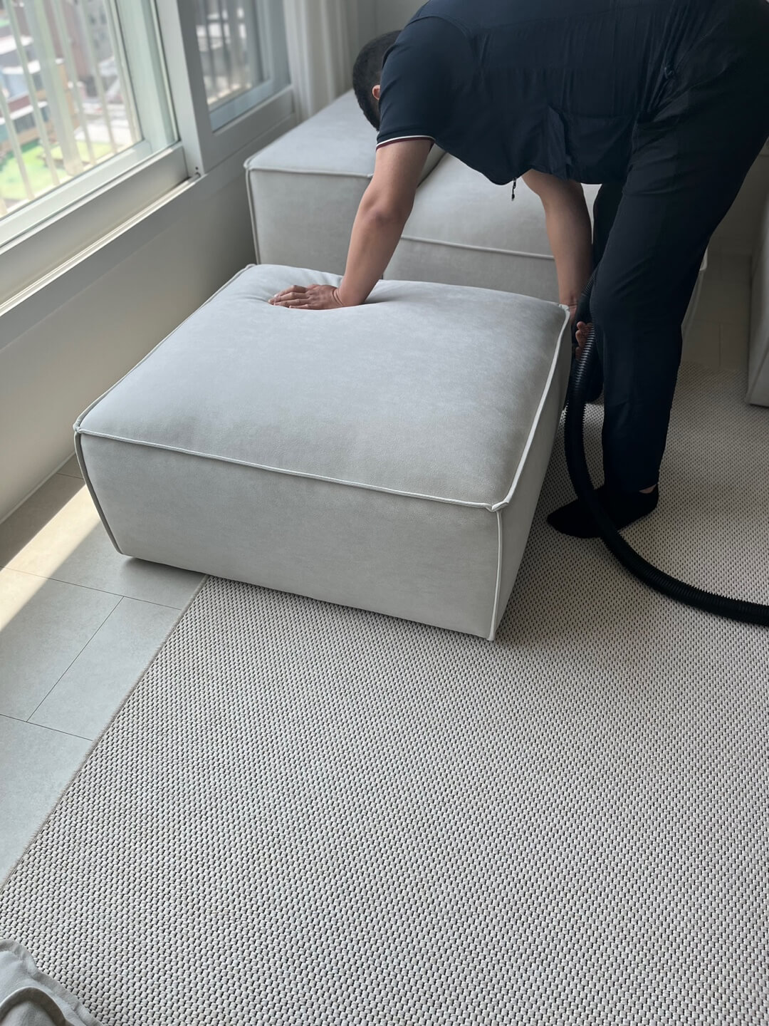 에싸 소파 스툴 청소