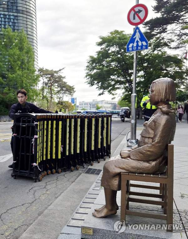 평화의 소녀상 철창 철거 의미와 향후 보수 작업 일정, 6년 만의 해방!