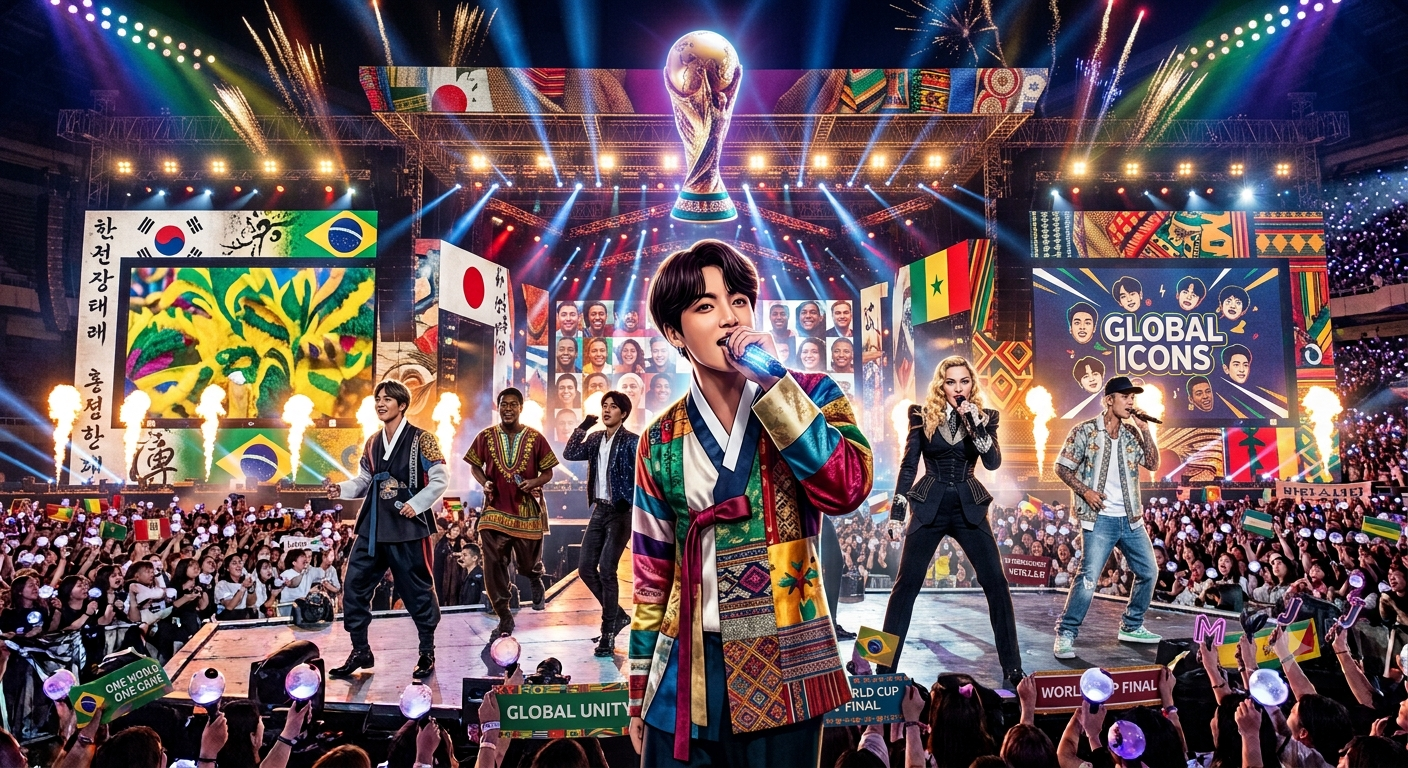BTS 월드컵 하프타임쇼 다이너마이트