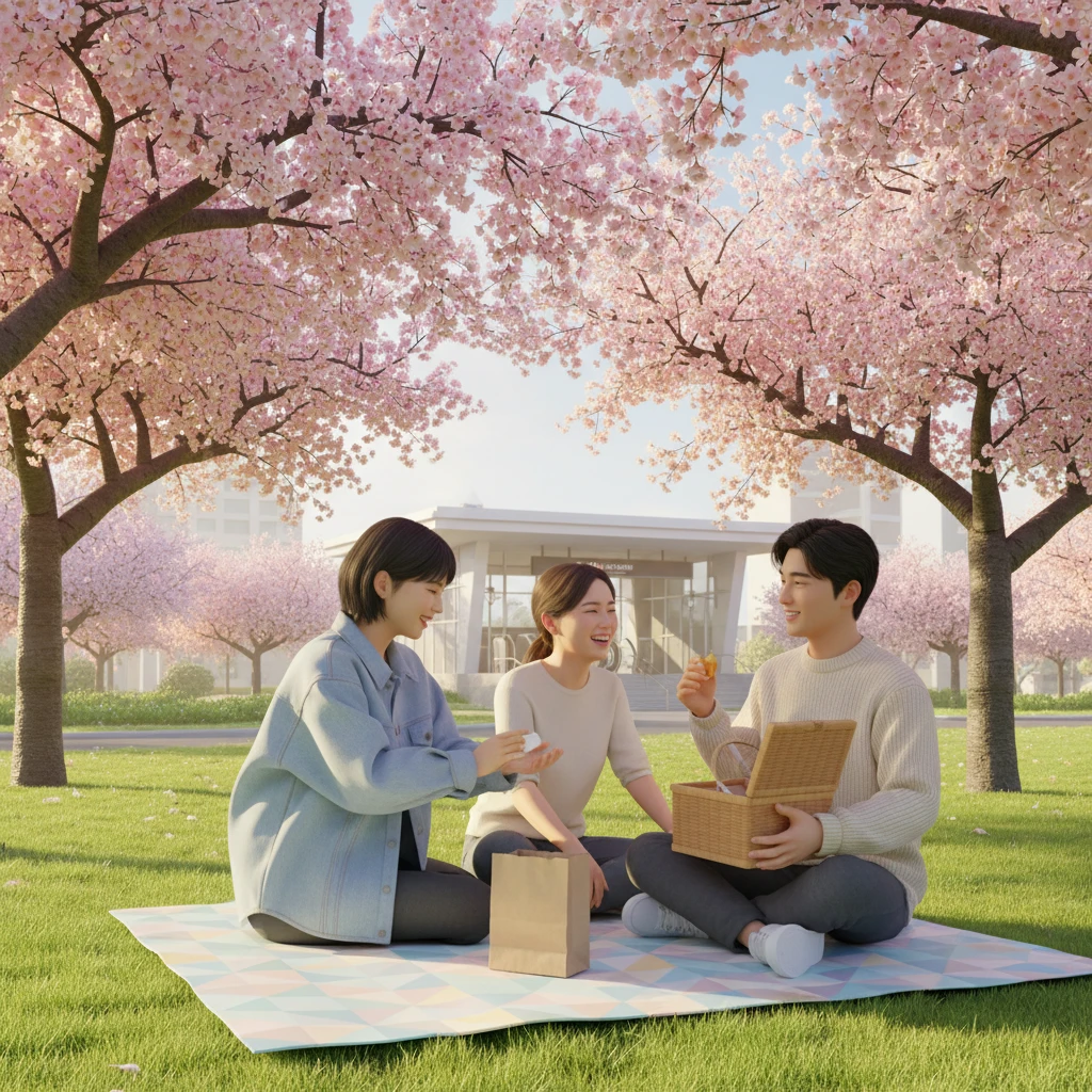 고양시 일산서구 벚꽃 개화 시기 안내..