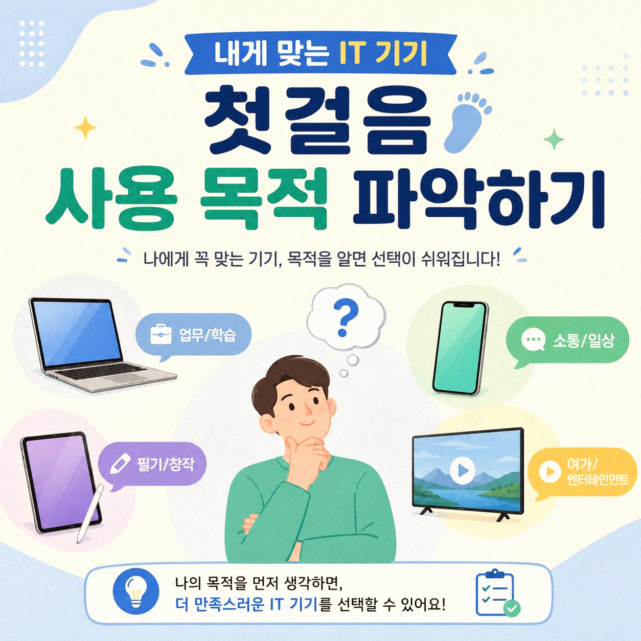 IT 기기 고를 때, 숫자 스펙보다 이것부터 보세요