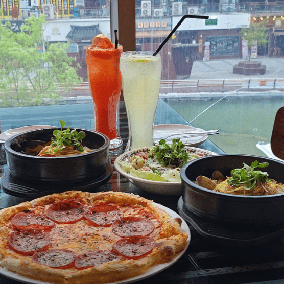 인천 서구 맛집 "뚝배기이탈리아" 음식