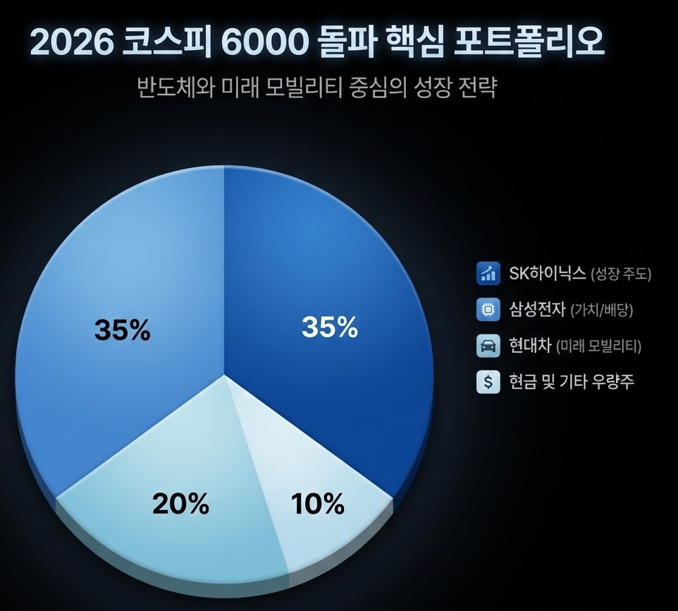 코스피 6천돌파 및 7천 대비 포트폴리오 제안