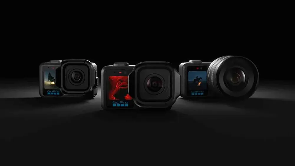 고프로 미션 1, 미션 1 프로, 미션 1 프로 ILS 삼총사입니다.