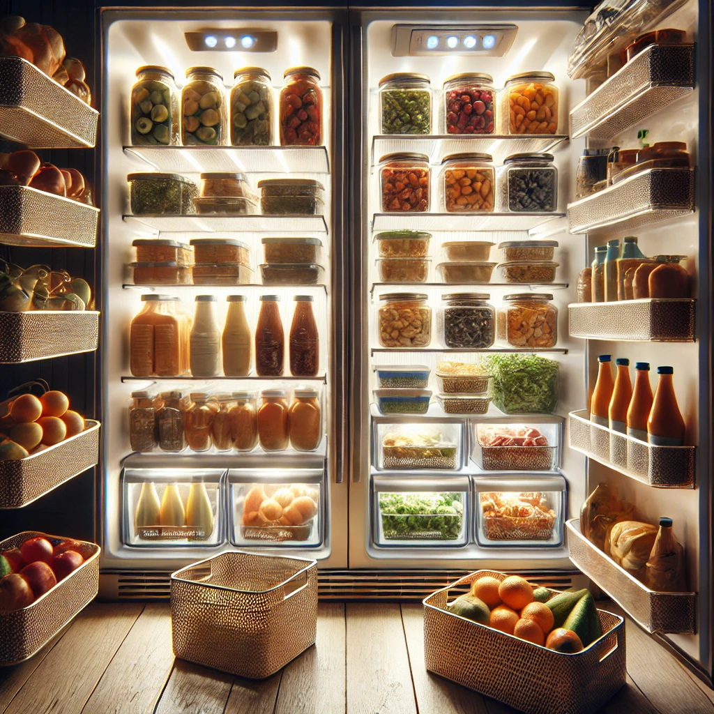 냉장고 공간 활용