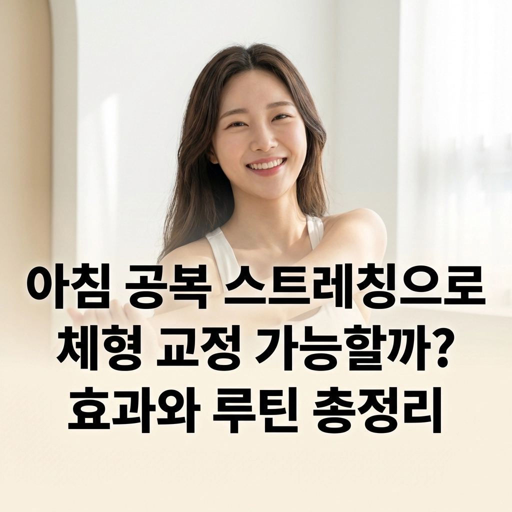 아침 공복 스트레칭으로 체형 교정 가능할까 효과와 루틴 총정리