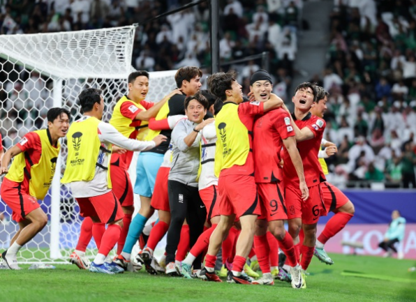 대한민국 축구 아시안컵 호주와 8강전