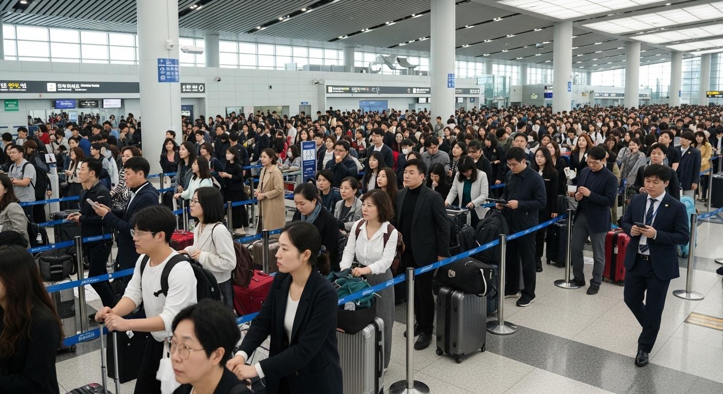 인천공항 혼잡도