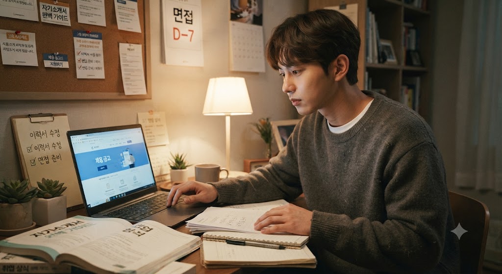 보호종료아동이 취업 준비하는 모습