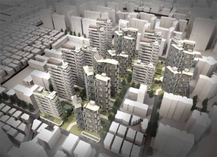 삼성동 24번지 일대 조감도