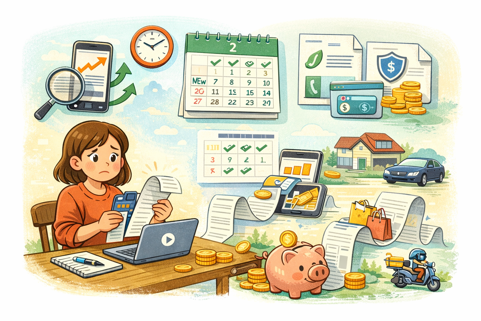 연말&middot;연초 생활비 점검 체크리스트, 지금 하지 않으면 늦어집니다