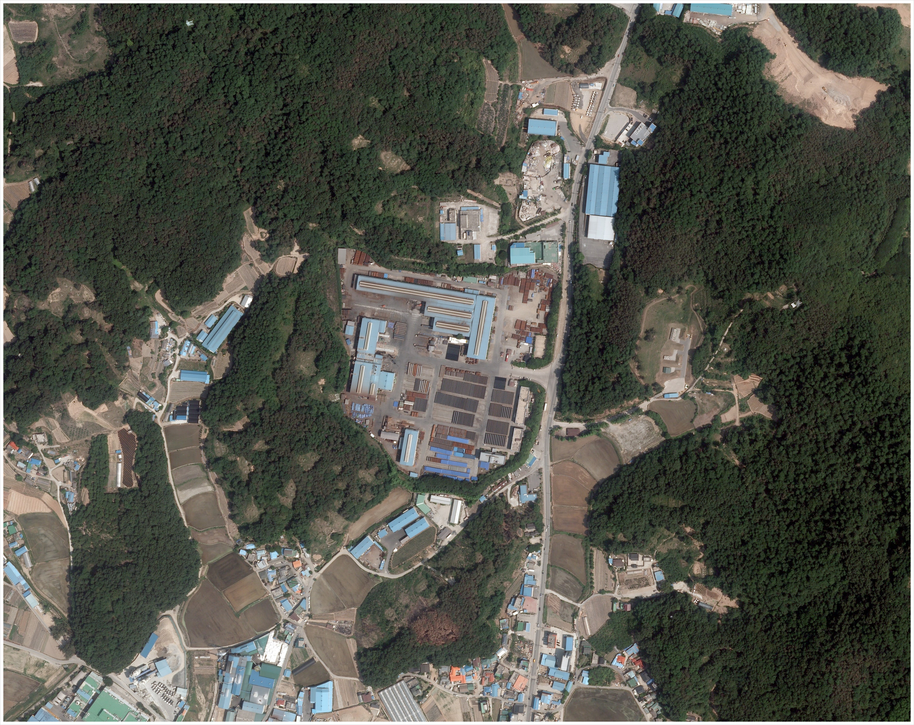 삼정엔지니어링 충남 천안시 동남구 풍세면 동양철관 지구 공장 부지조성