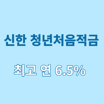 신한 청년처음적금