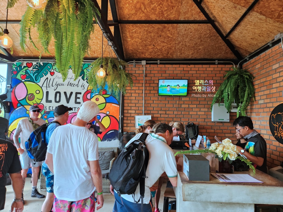 푸켓 가볼만한곳, 엘리펀트 정글 생츄어리 코끼리 샤워시키기 밥주기 후기