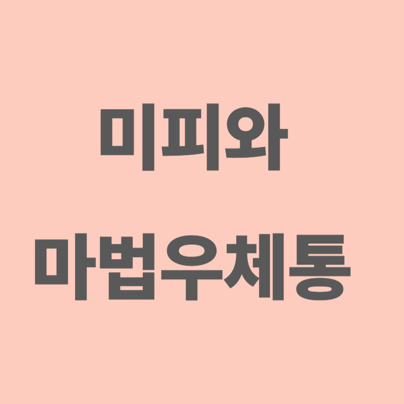 미피와 마법 우체통