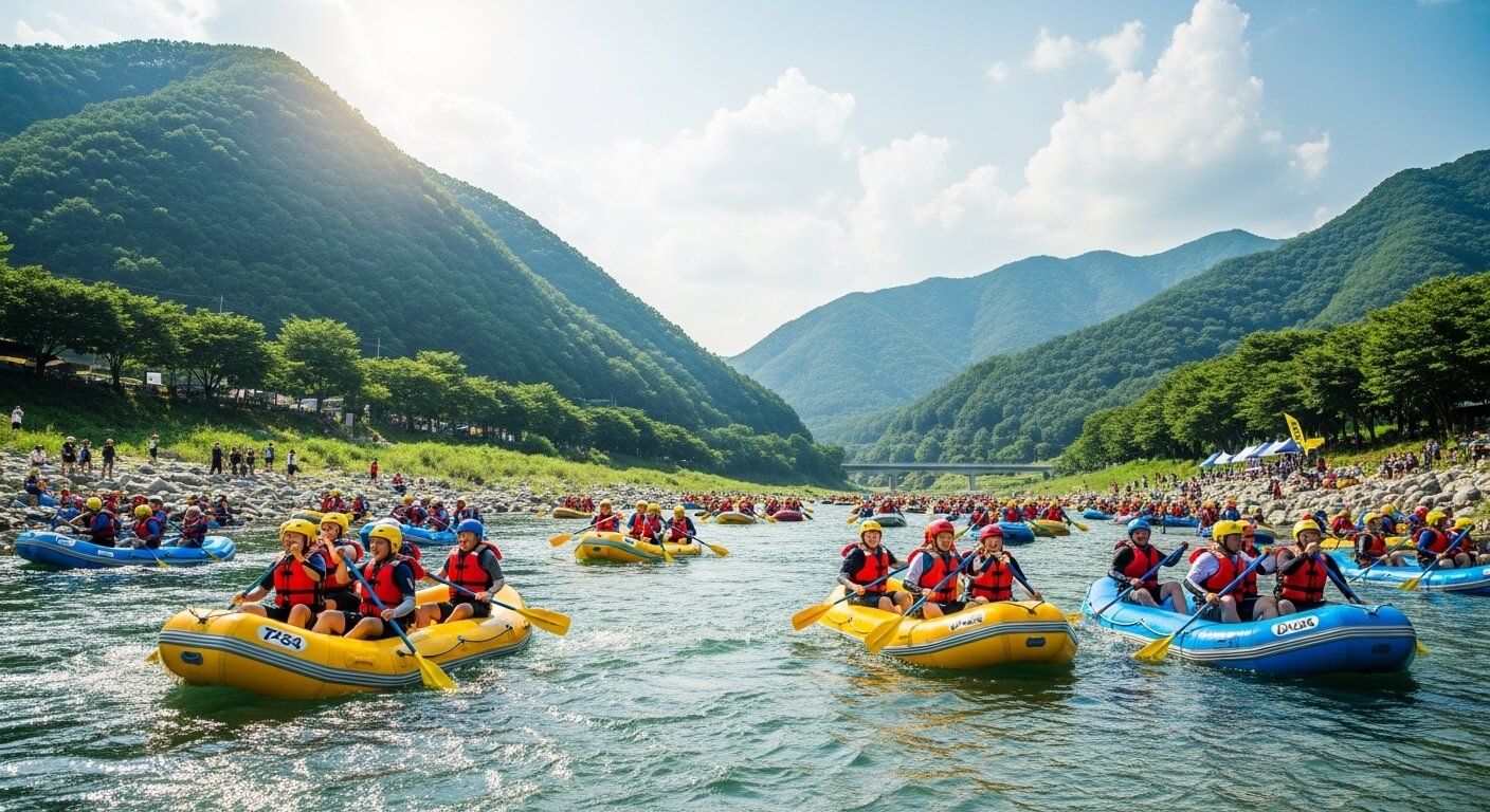 인제 내린천 래프팅축제