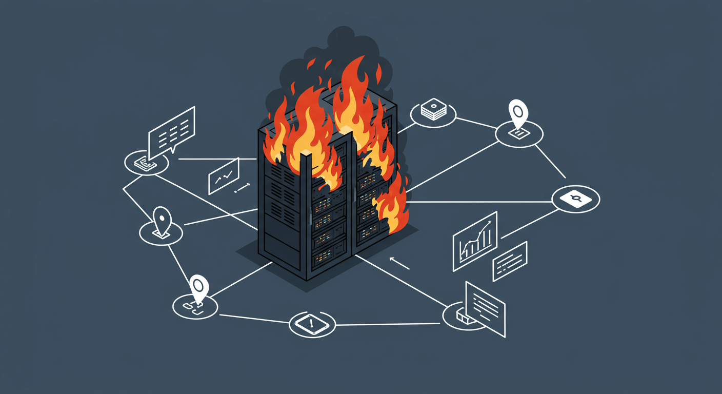 국가전산망 화재 원인 총정리
