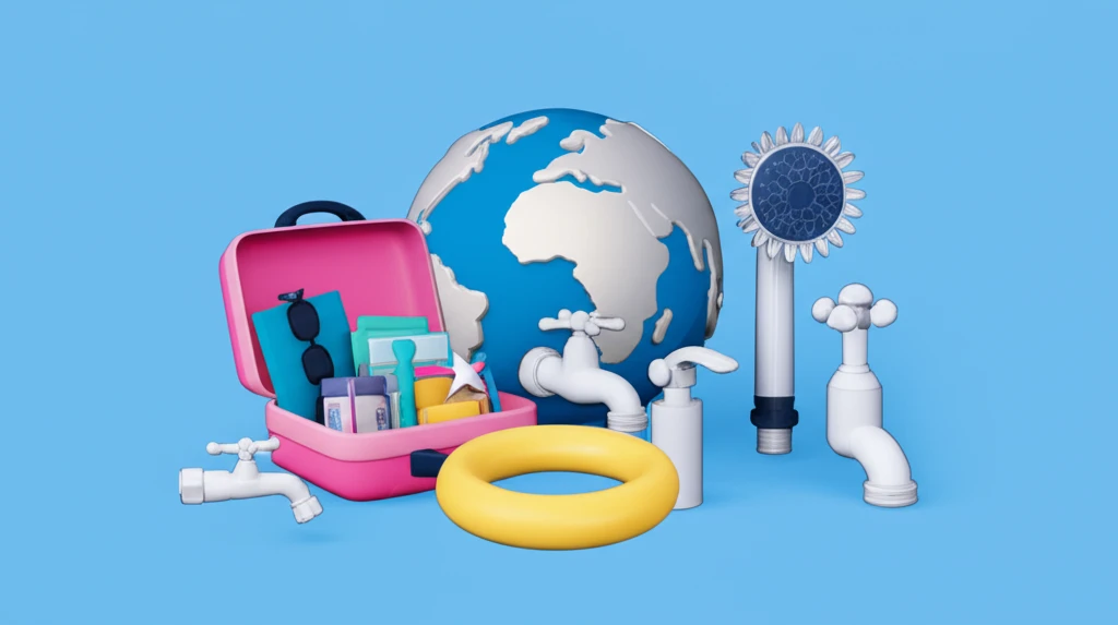 해외여행 샤워기 필터 인기 브랜드 T..