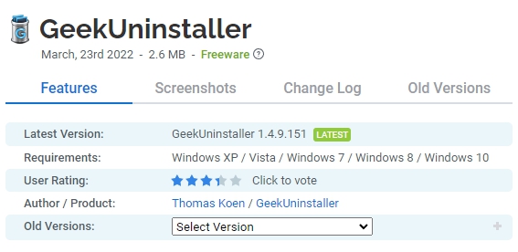 GeekUninstaller