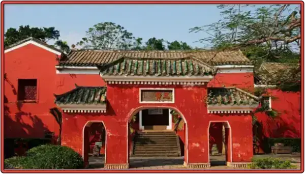 하이난 하이커우 목조건축물 오공사