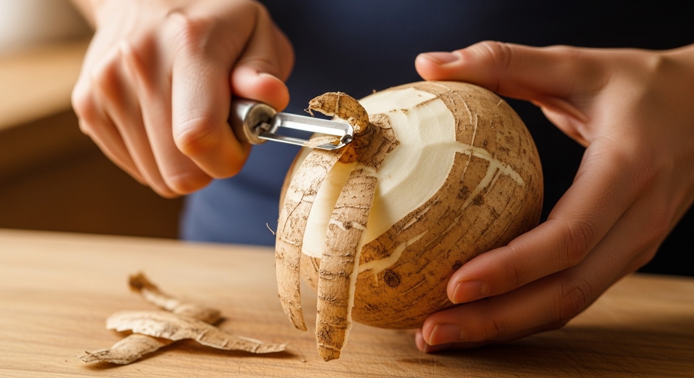 이눌린 성분이 건강에 도움을 주는 히카마 Jicama