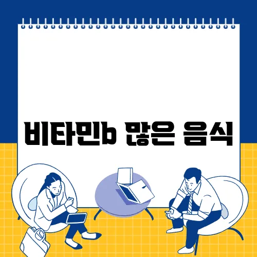 비타민b 많은 음식