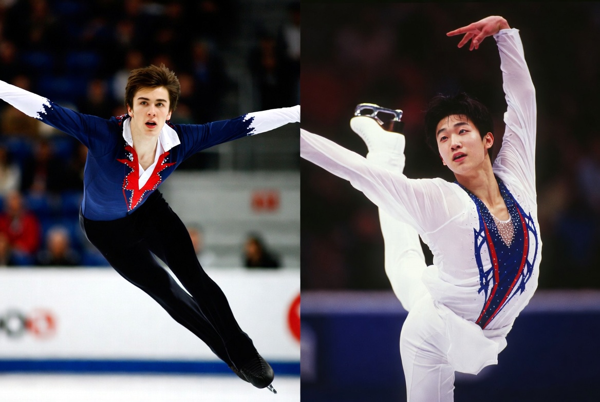 미국 일리야 말리닌의 기술적 우위와 대한민국 차준환의 예술성 및 완성도 비교 이미지