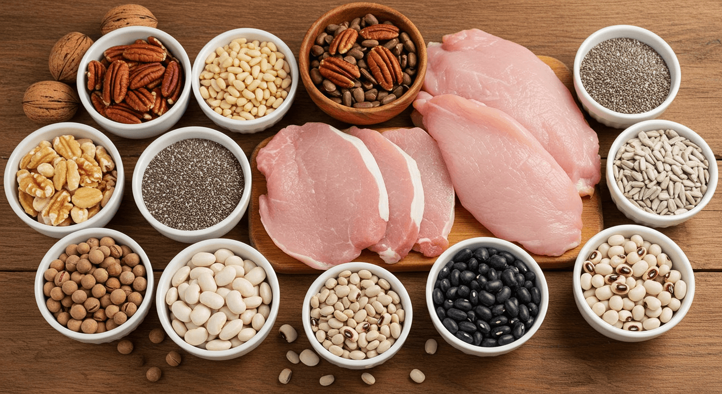 아르기닌 풍부한 음식과 식단 관리