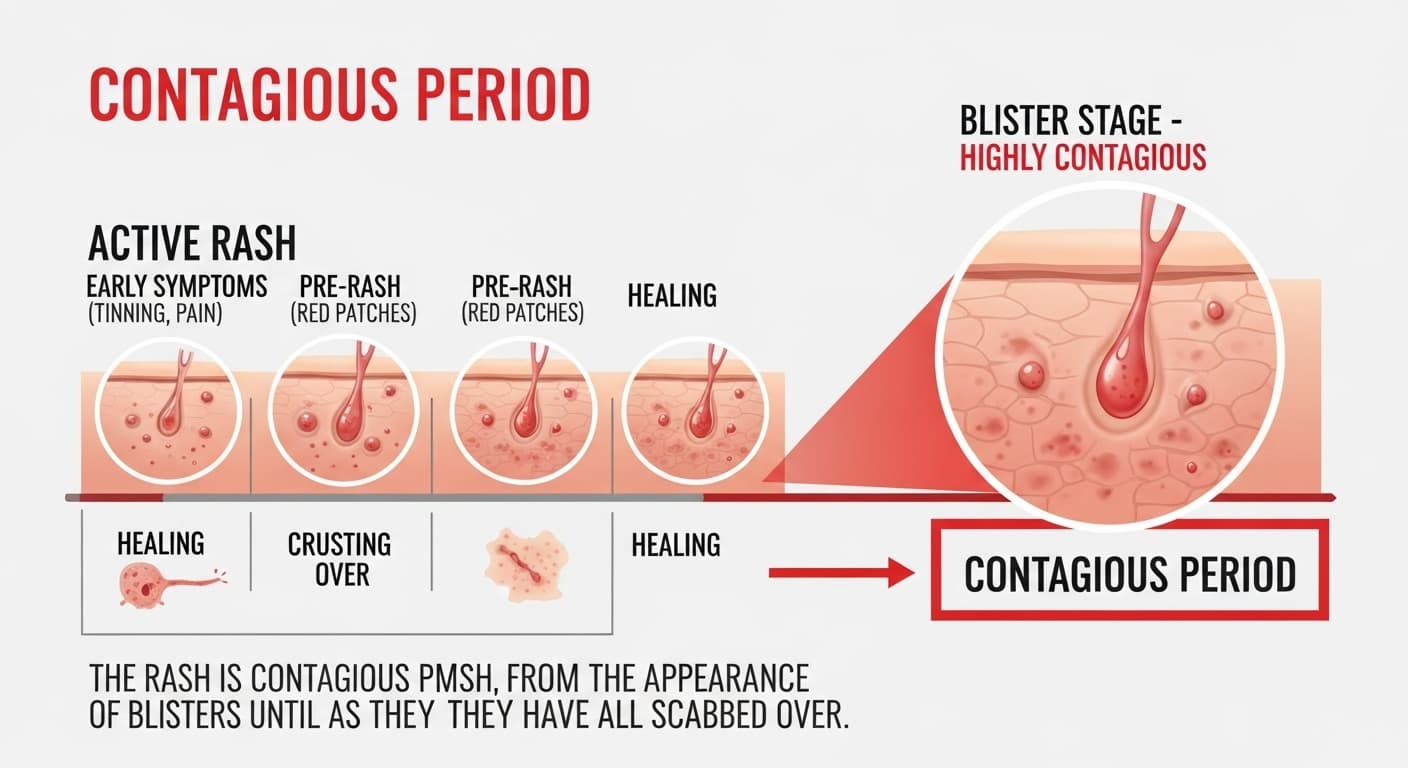 대상포진 전염 경로&amp;#44; 공기 전염은 거의 없습니다